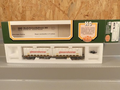 Hag 356 Giezendanner Bulkcontainerwagen Wagen Waggon Güterwagen Neuwertig Ovp AC