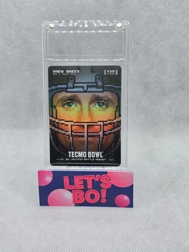 Bo Jackson Battle Arena Tecmo Bowl #P146 [Pixel Helmet Alt] Drew Brees - Day 1