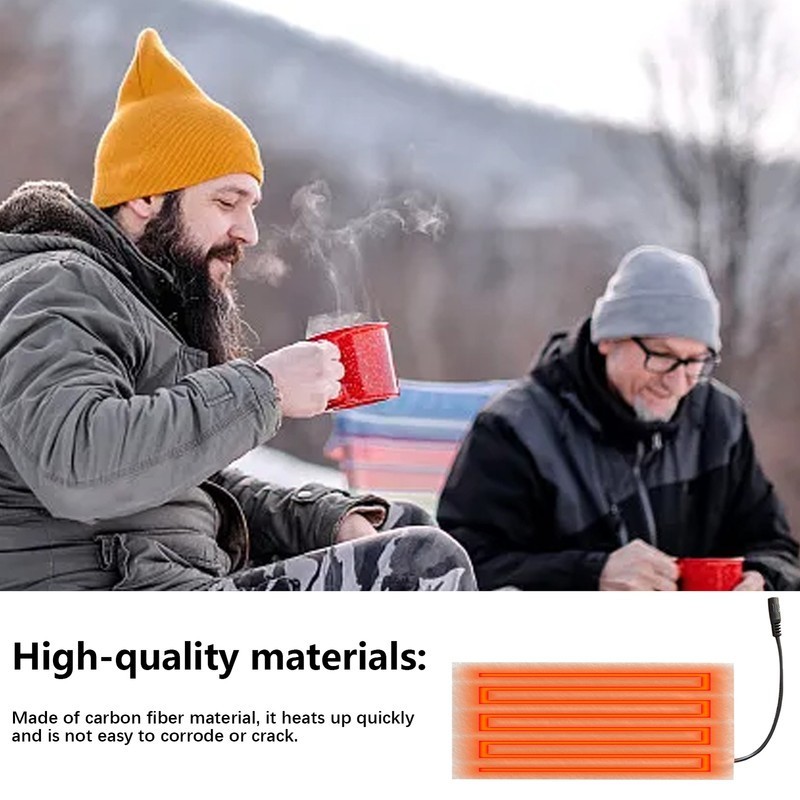  5V USB Heating Pad Electric Heater Pad Winter Warm Heating Pad Hand Warmer 