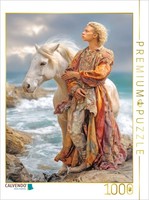 Calvendo Puzzle Love Of Horses | 1000 Pieces, Finished Size 25.2 × 18.9 In (64 ×