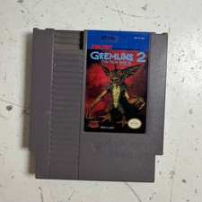 Gremlins 2 The New Batch (Nintendo NES) Sun Corporation Video Game Cartridge