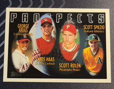 1996 Topps #434 Scott Rolen RC Rookie Phillies