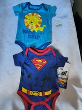 Lot Of 2 Bodysuits Sizes 0-3 Months