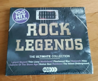 Rock Legends (The Ultimate Collection) 5CD Album | 100 Hit Tracks