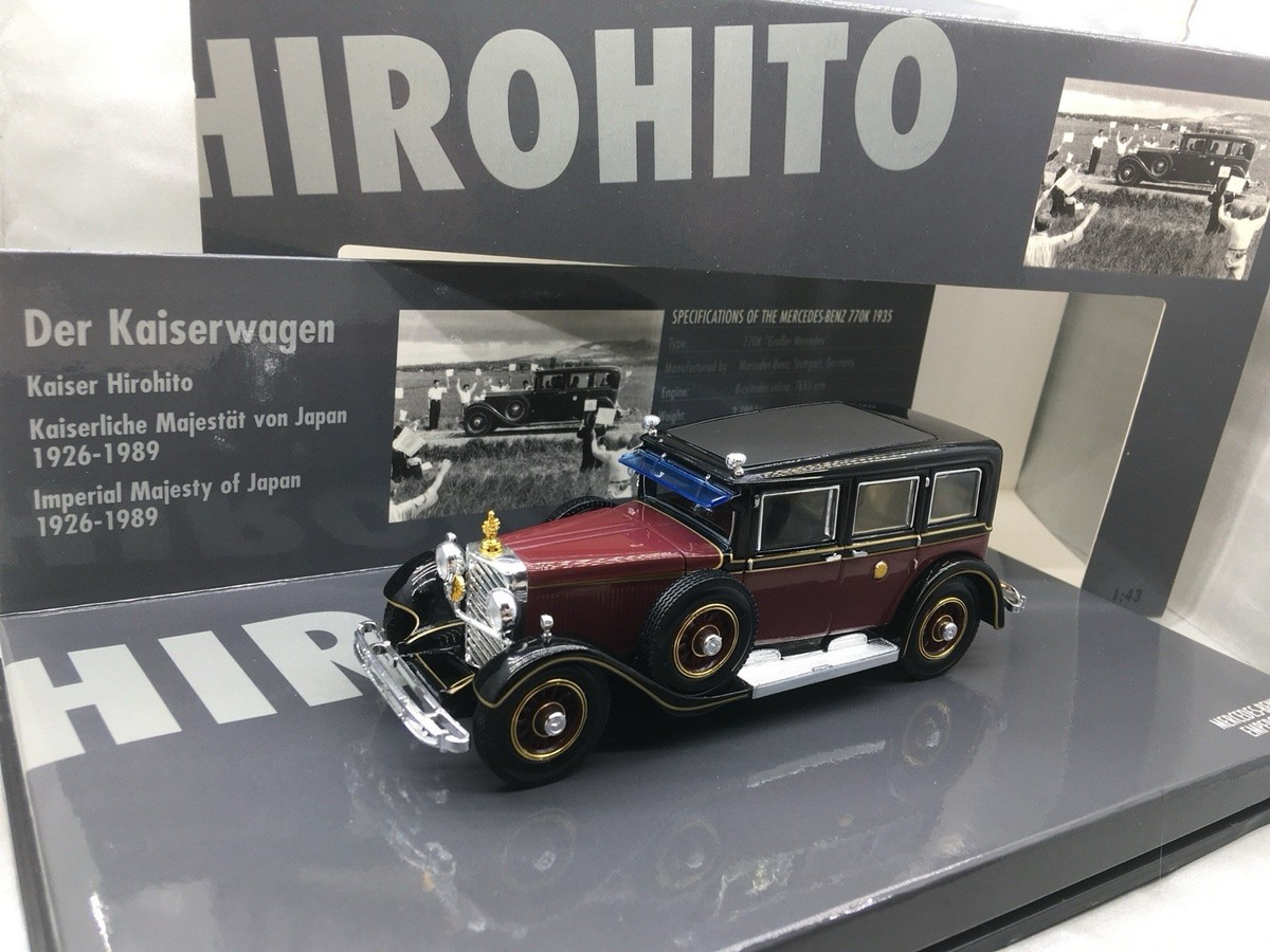 🇺🇦 1/43 Mercedes 770 K 770K Hirohito 1935 Imperor Minichamps | eBay