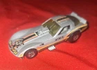 Vintage 1977 Hot Wheels Tom "Mongoose" McEwen Corvette Funny Car ~ ZAMAC Grey