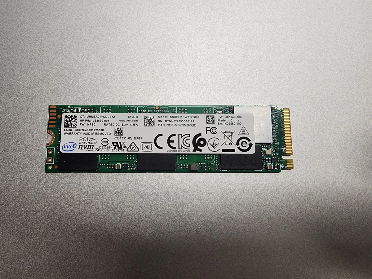 Intel M.2 Interface 512 GB Solid State Drives for sale | eBay