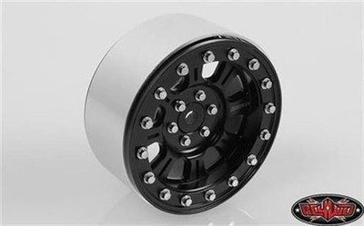 RC4WD Raceline Monster 2.2 Beadlock Wheels (Black/Silver) / RC4ZW0195