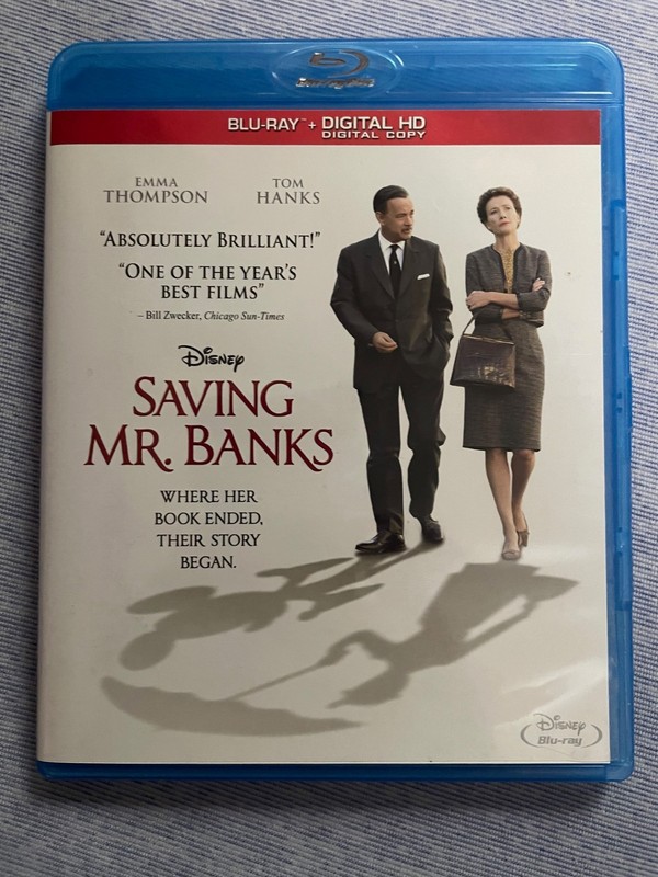 Saving Mr. Banks - Blu-ray  Disney tom hanks