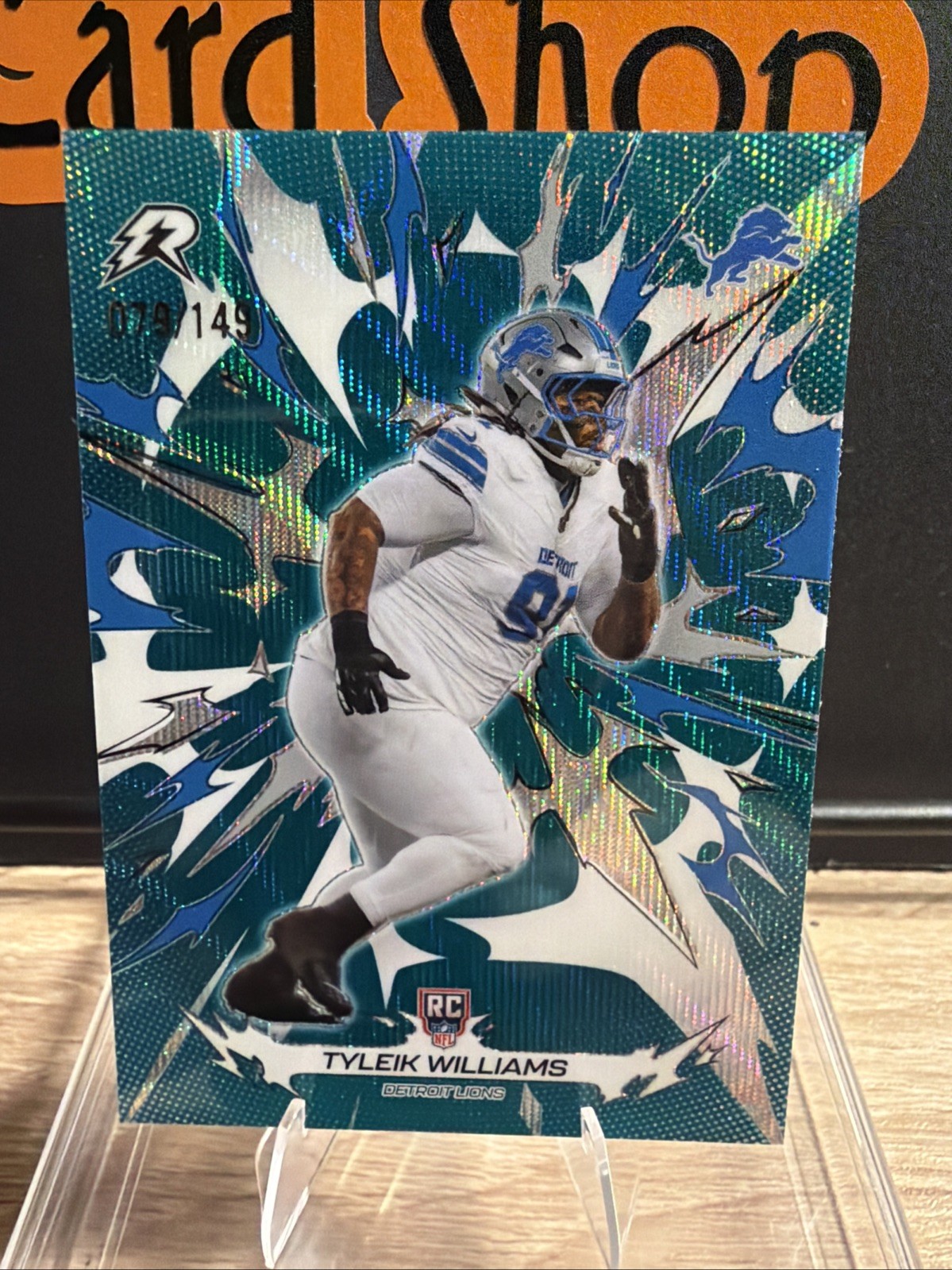 2025 Topps Resurgence Tyleik Williams Rookie Teal Surge /149