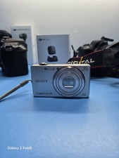 SONY Cyber Shot DSC-WX200 silver Digital Camera 10x Zoom 18.2MP English