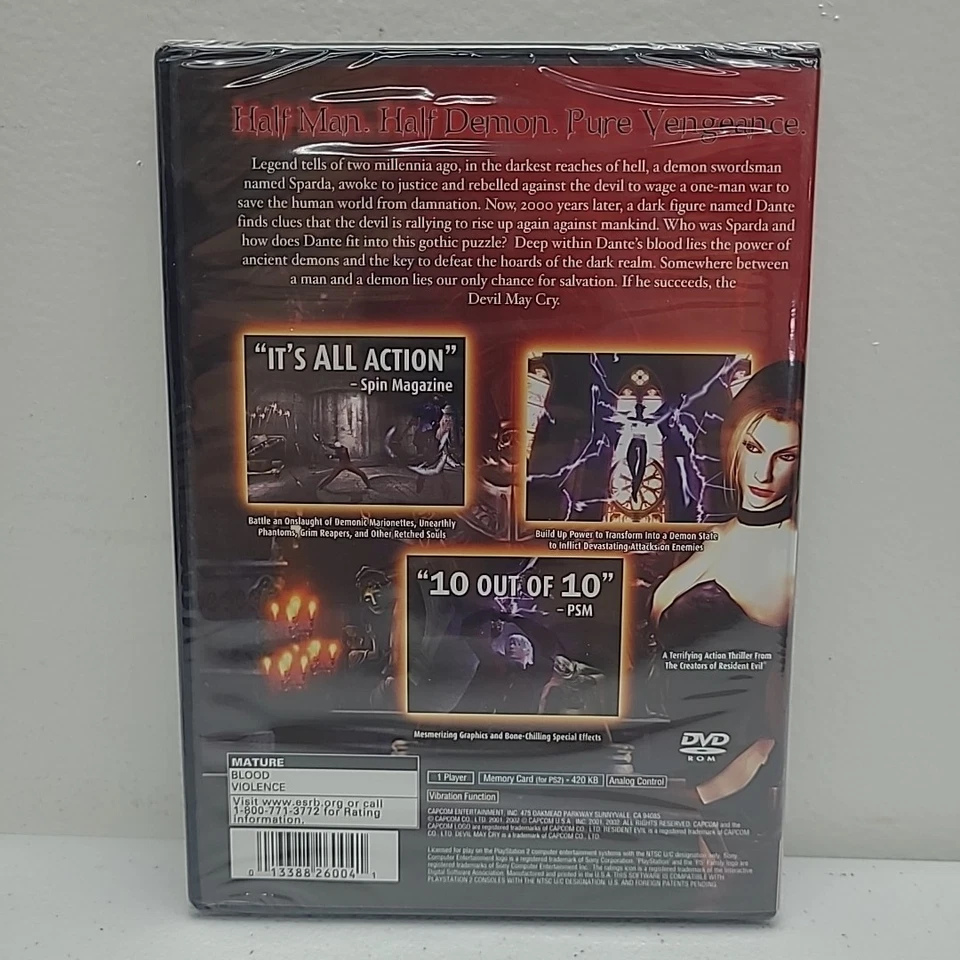 Devil May Cry & Devil May Cry 3 Special Edition Greatest Hits Bundle Lot Sealed - Image 3 of 4