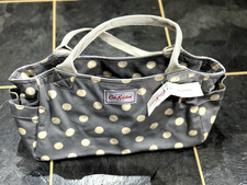 Cath Kidston Ladies Day Bag. Button Spot. Grey. BNWT