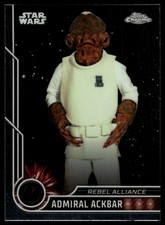 2023 Topps Chrome Star Wars 47 Admiral Ackbar