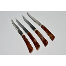 Marbled Resin Handle Knives, Westall Richardson, John Hull Cutlers, Sheffield 