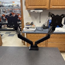 Duel Monitor Display By Uplift Desk