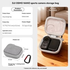 Portable Case Hand Bag Multi-Function Sports Camera Storage Bag for DJI NANO
