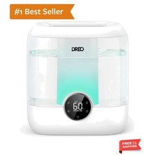 6L Humidifiers for Bedroom, 60H Runtime, 28 dB Quiet, HM524  Precise Humidit...