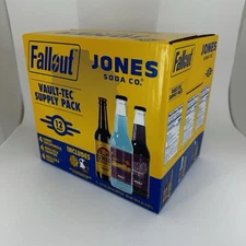 Fallout X Jones Soda YOU CHOOSE Nuka Quantum Nuka Grape Sunset Sarsaparilla