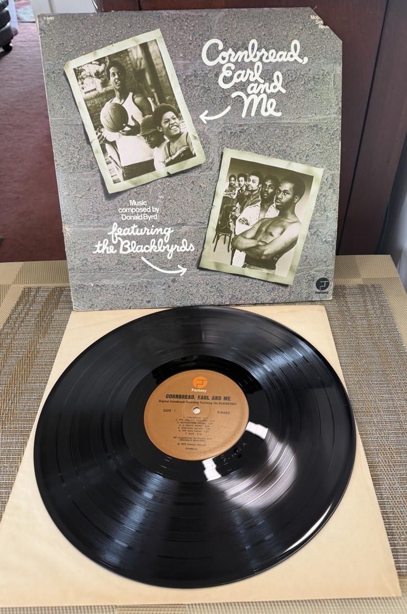 The Blackbyrds - Cornbread Earl and Me OST 1975 lp Fantasy Jazz 