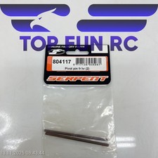 SERPENT 804117 PERNO PERNO PERNO ANTERIORE LW (2) PER AUTO 733, 748, NATRIX 750-E, 988-E 1/10