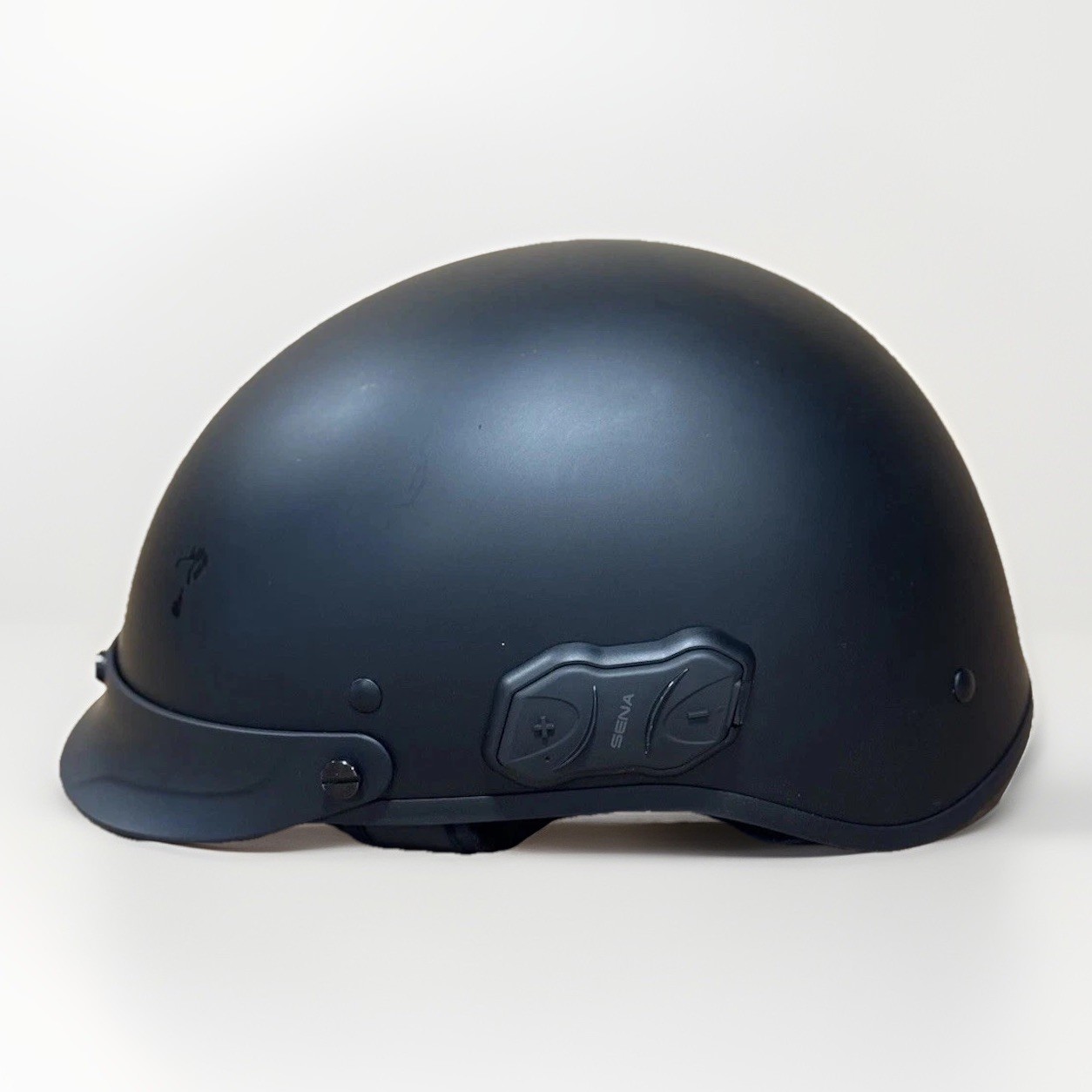 Sena Cavalry Helmet 10R Bluetooth Half Matte Black (XXL)