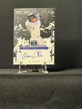 2025 Panini Impeccable #II-VC Vinny Castilla Immortal Ink #/35 Auto