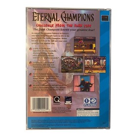 Eternal Champions: Challenge From the Dark Side (Sega CD) Complete w/ Reg Card