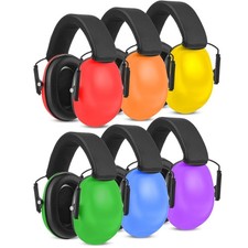 6 Pcs Noise Cancelling Ear Muffs for Kids  Adults, 27dB Hearing Protection, Bul