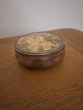Vintage Metal Trinket Box