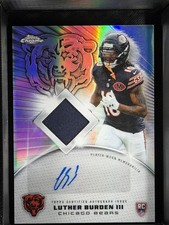 2025 Topps Chrome Football - Luther Burden III Rookie Patch Auto