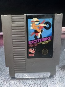 NES Game Lot (4) &ndash; Tetris, Excitebike, Pac-Man Tengen, Heavy Barrel &ndash; Tested