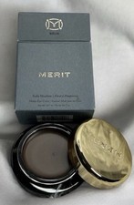 MERIT Solo Shadow Cream-to-Powder Soft Matte Eyeshadow, BRUN 0.17 oz, New