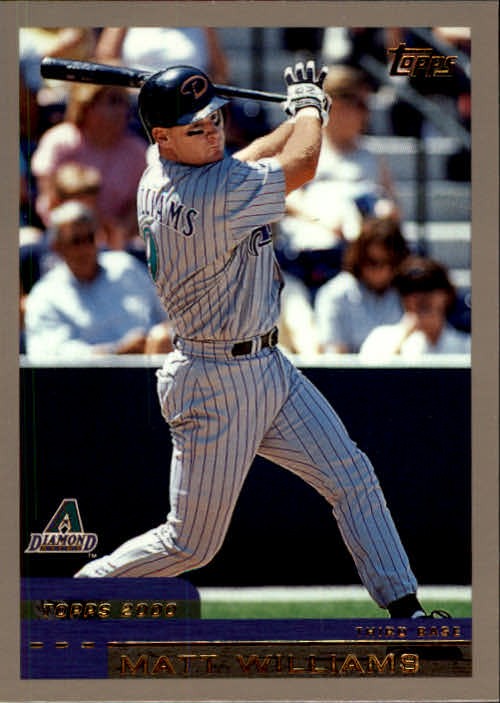 2000 Topps Baseball Card #5 Matt Williams