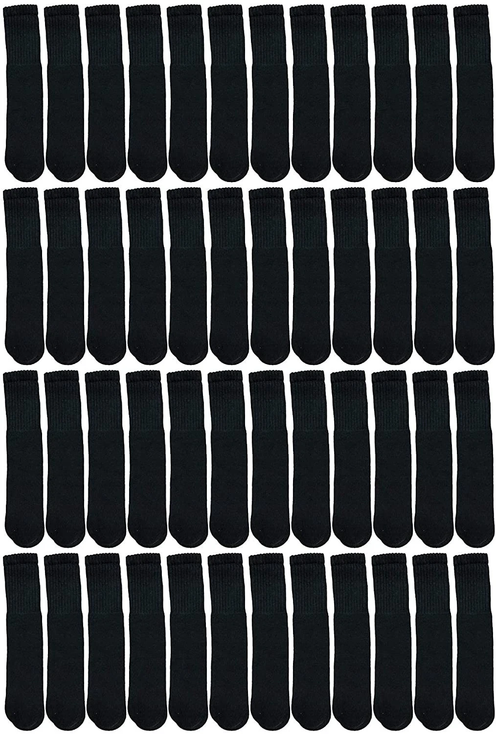 Unisex Wholesale Bulk Cotton Tube Socks,(48 Pk Black, Mens 10-13(Shoe Size 7-12)
Opens in a new wind