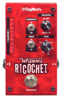 Digitech Whammy Ricochet Effekt Pedal Pitch Shift Classic Chords Modus LED