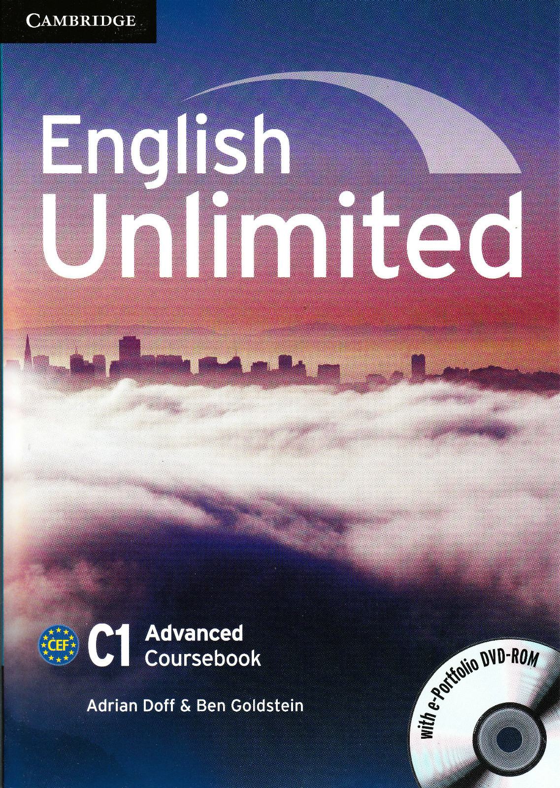 Cambridge ENGLISH UNLIMITED C1 ADVANCED Coursebook with e-Portfolio DVD-ROM @NEW