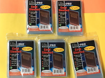 500 ULTRA PRO SOFT TRADING CARD PENNY SLEEVES BASEBALL MAGIC POKEMON NFL  NEW