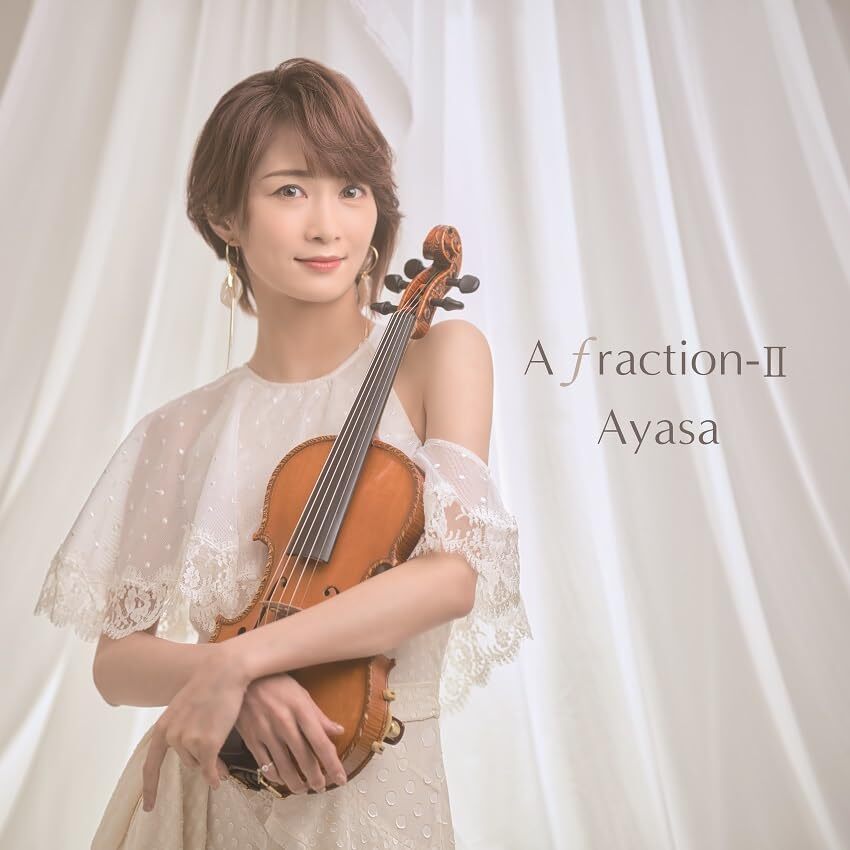 Ayasa A fraction-II 2023 10th Mini Album CD New J-Female Violinist
