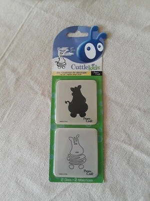 Cuttlekids Cuttlebug SUE THE ZEBRA 2 Dies ~ New Provo Craft - Image 1 of 4