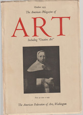 *LOT OF 3 Mag.of Art, 5, 6, 1934: Oct. 1935 Pub. by  Fed. of Arts, as new