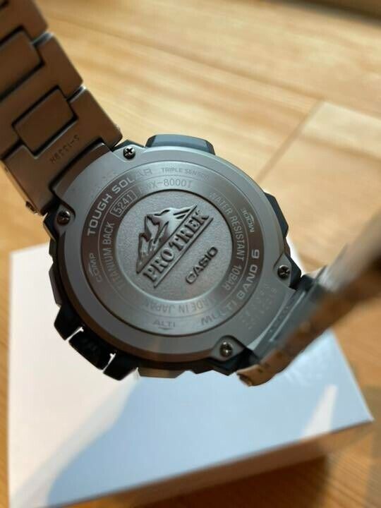 Casio Pro Trek PWX-8000 14 Summitter Tough Solar 10BAR Casio Pro Trek PWX-8000 14 Summitter Tough Solar 10BAR