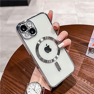 ZIYE Magnetic Case for iPhone 13 Case [Compatible with MagSafe] Camera Lens Prot