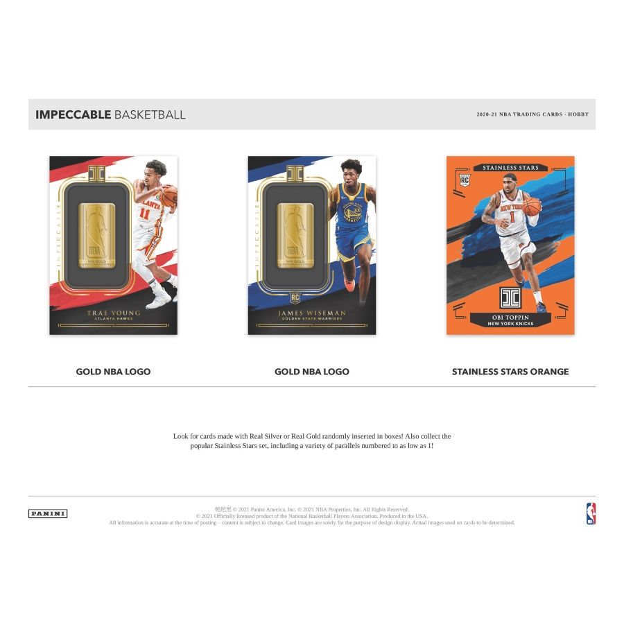 Box/デッキ/パック 2020-21 Panini Impeccable Basketball 2020-21 Panini Impeccable Basketball Hobby Box Factory Sealed