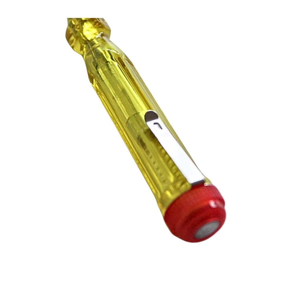 Stromprüfer Set 100-500V Phasenprüfer Spannungsprüfer Schraubendreher Stromtest - Bild 4 von 4