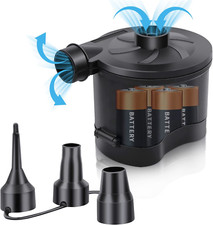 Battery Operated Quick Fill Air Pump Camping Air Mattresses Inflatable Pool Toys