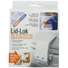 Mommy's Helper Lid-Lok Easy to Use Toilet Lock