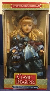 genuine fine bisque porcelain classic treasures special edition collectible doll