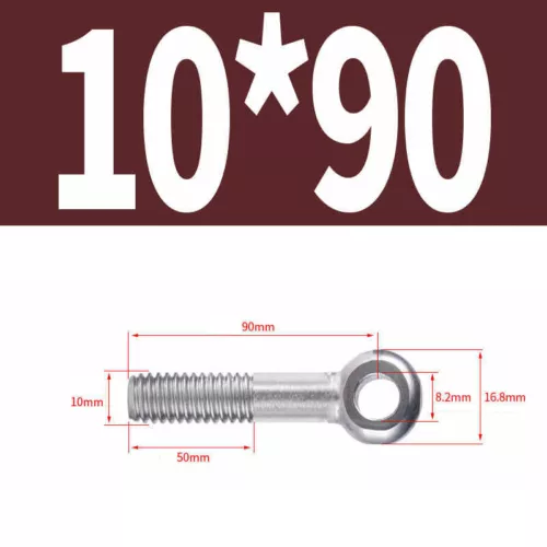 Augenschrauben DIN 444 A2 VA Edelstahl V2A Form B M5 M6 M8 M10 M12 Augenschraube - Bild 39 von 51