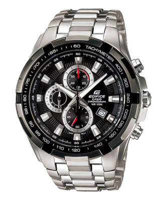 CASIO EDIFICE  EF-539D-1AVEF Herren Edelstahl Uhr Chrono Chronograph neu